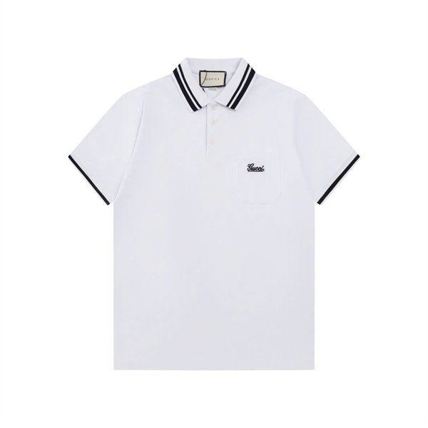 POLO GUCCI SLOGAN – WHITE