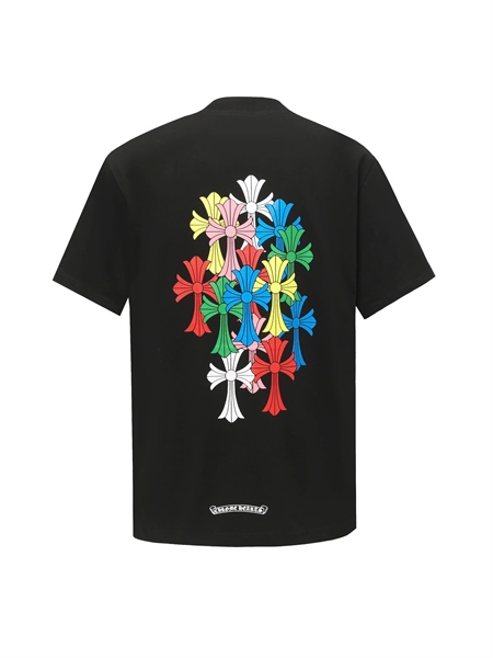 T-SHIRT CHROME STICKER – BLACK