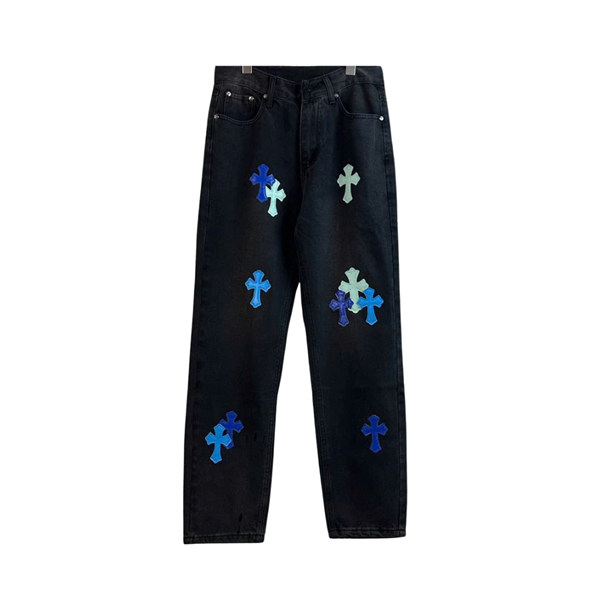 JEANS CHROME BLACK & BLUE