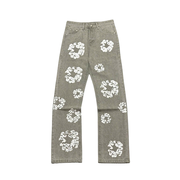 JEANS DENIM TEARS – GRAY