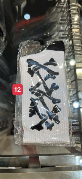 TẤT SKELETON – WHITE