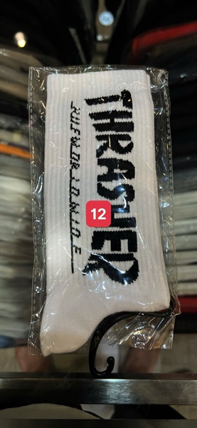 TẤT THRASHER – WHITE