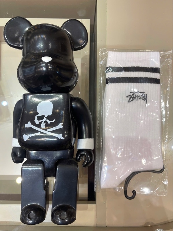 TẤT STUSSY KẺ – WHITE