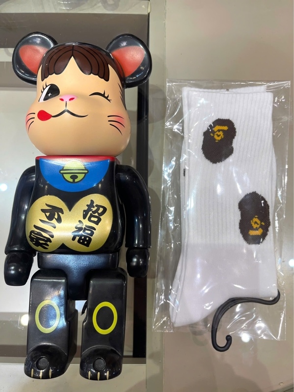 TẤT BAPE MONKEY – WHITE