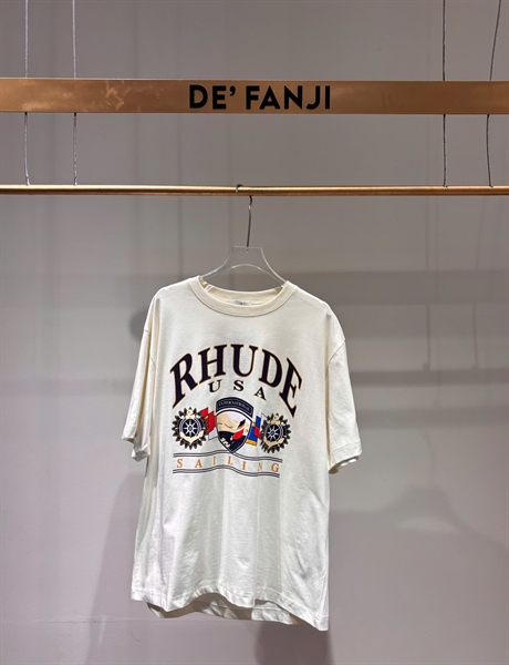 T-SHIRT RHUDE 8077 – WHITE