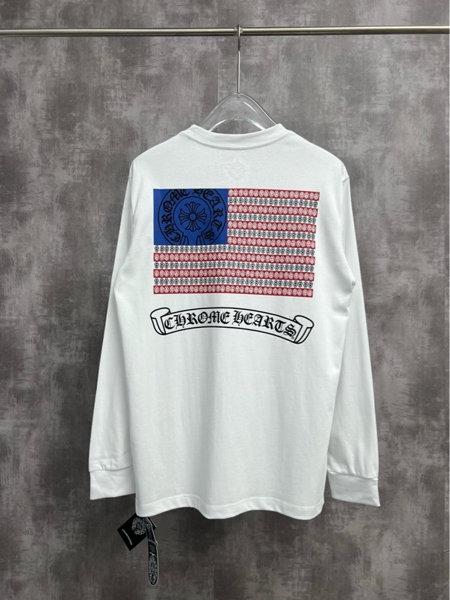 LONG TEE CHROME 9010 – WHITE
