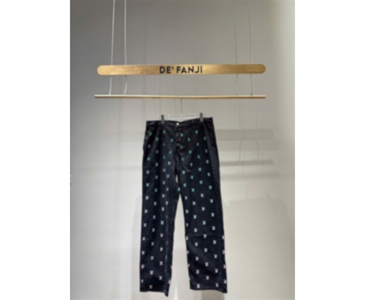 JEANS LV BLASON – BLACK