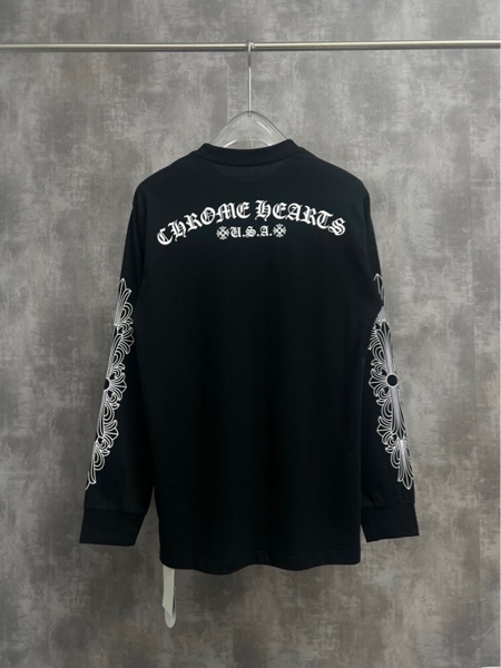 LONG TEE CHROME 9004 – BLACK
