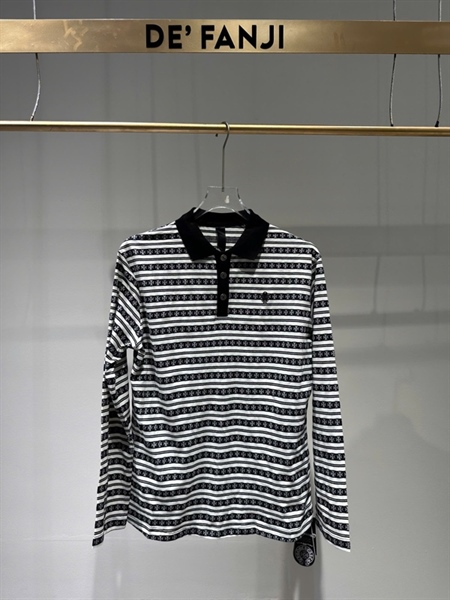 LONG TEE CHROME – BLACK