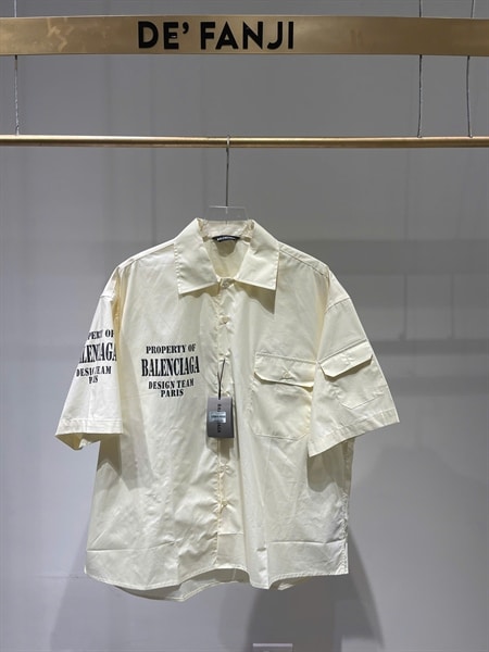 SƠ MI BALEN SLOGAN – BEIGE