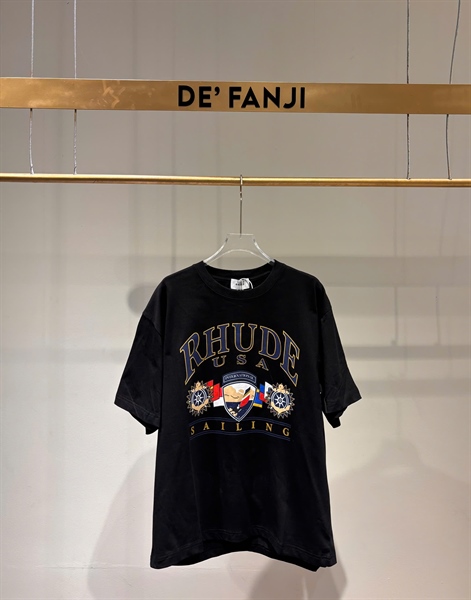 T-SHIRT RHUDE 8077 – BLACK