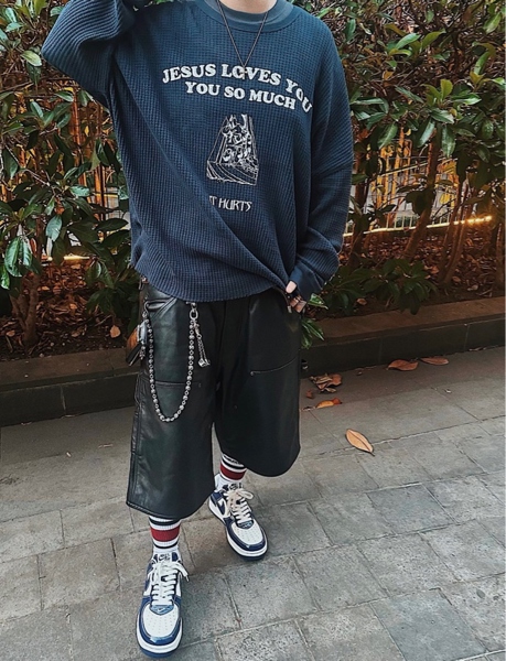 LONG TEE PALY 2108 – BLACK