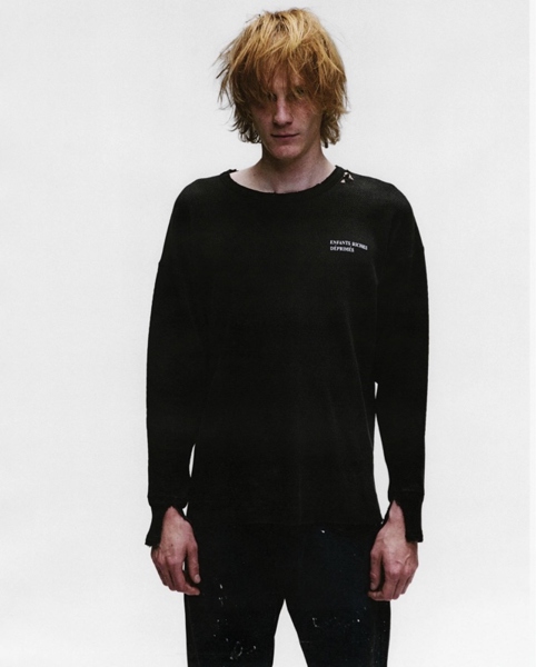 LONG TEE ERD 8863 – BLACK