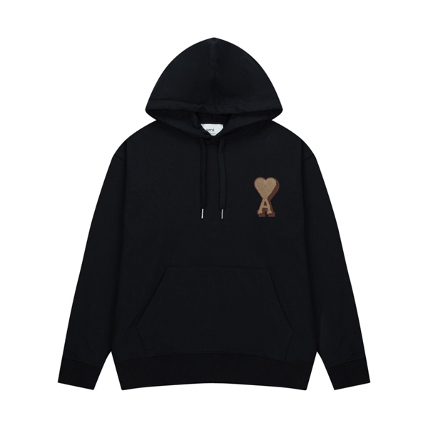 HOODIE AMI 703 – BLACK