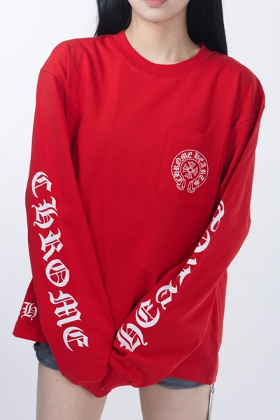LONG TEE CHROME 2793 – RED