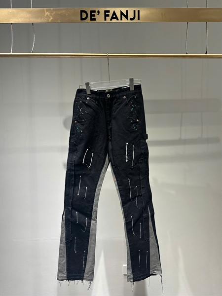 JEANS GD PAINT 058 – BLACK