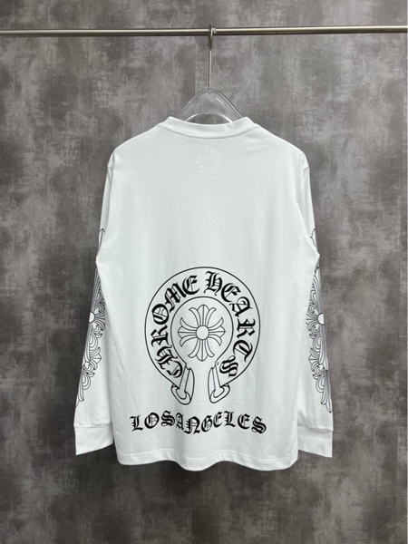 LONG TEE CHROME 9009 – WHITE