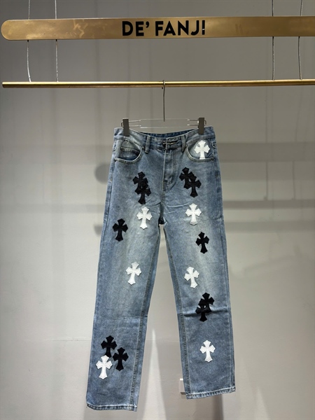 JEANS CHROME MONOGRAM – BLUE
