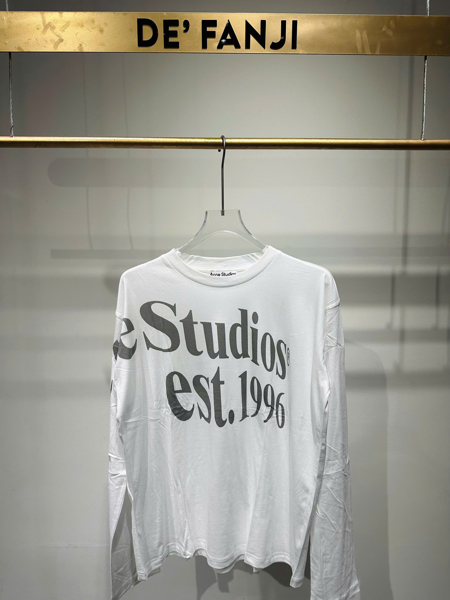 LONG TEE ACNE 3385 – WHITE