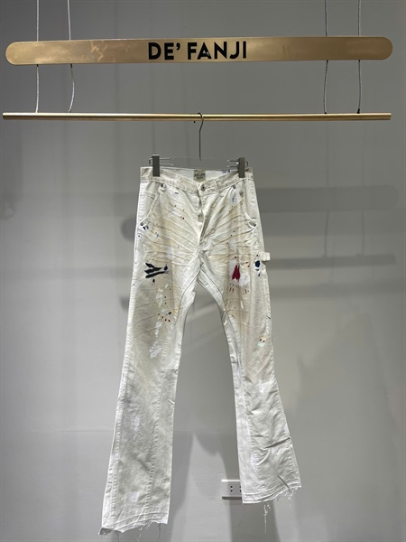 JEANS GD WAX – WHITE