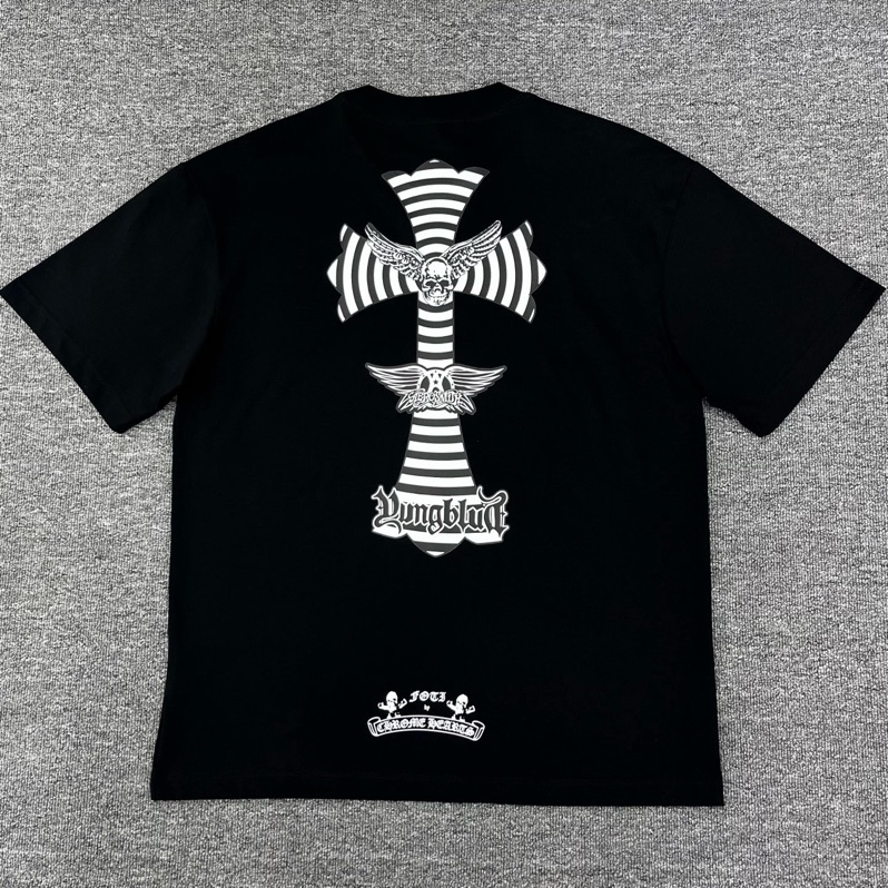 T-SHIRT CHROME EAGLE – BLACK
