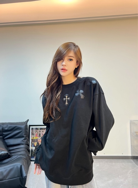 ÁO NỈ CHROME TQ14 – BLACK