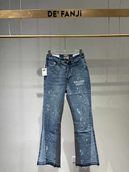 JEANS GD SLOGAN – BLUE
