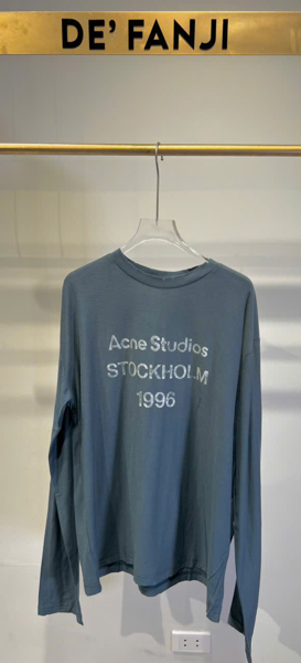 LONG TEE ACNE 8001 – SMOKE