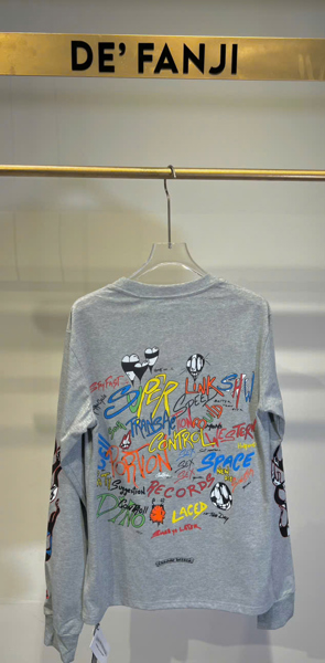 LONG TEE CHROME 2133 – GRAY