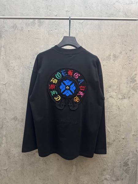LONG TEE CHROME 2125 – BLACK